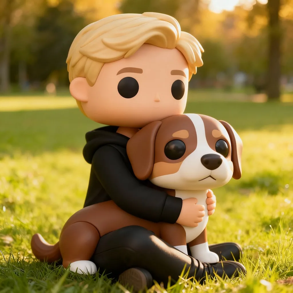 Funko Pop スタイル result generated by Banana AI